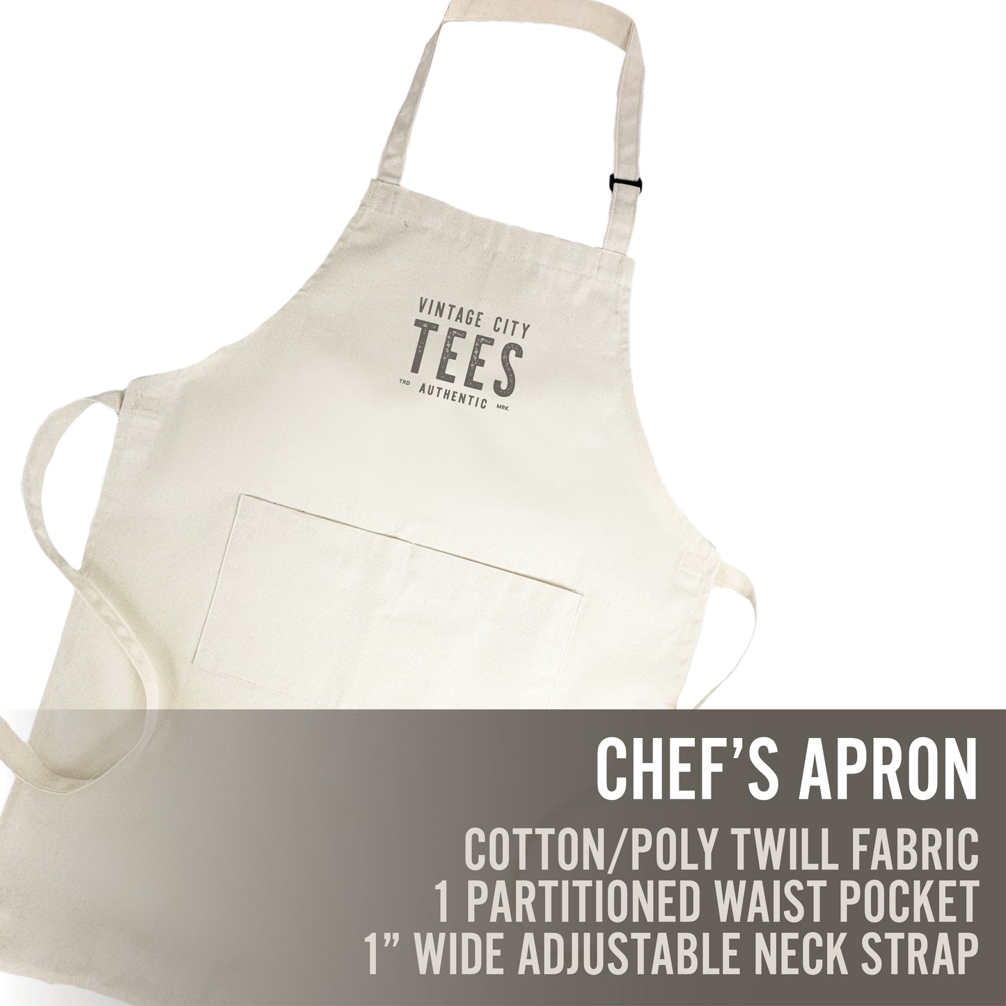 Two Color City - Custom Men's Apron