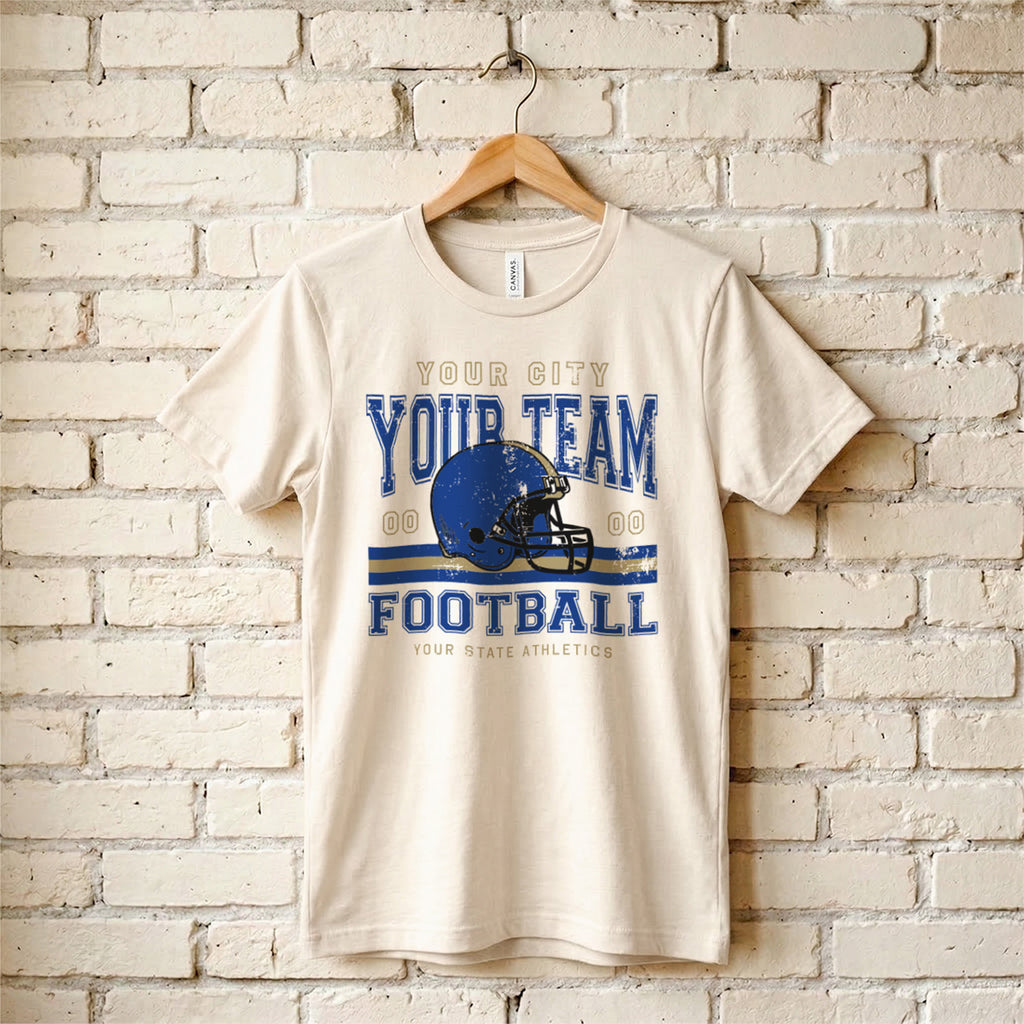 Football Team Varsity - Custom City/Team/State/Est. T-Shirt