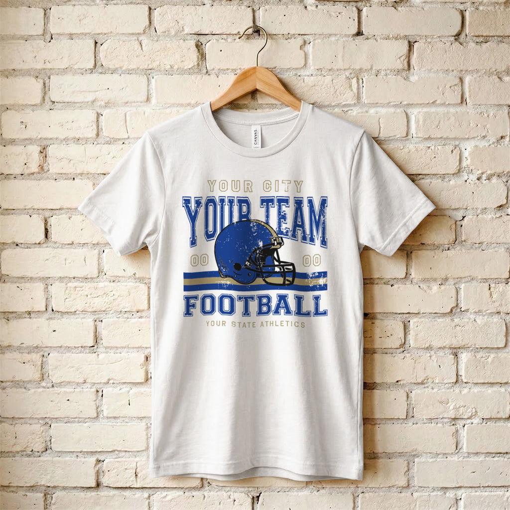 Football Team Varsity - Custom City/Team/State/Est. T-Shirt