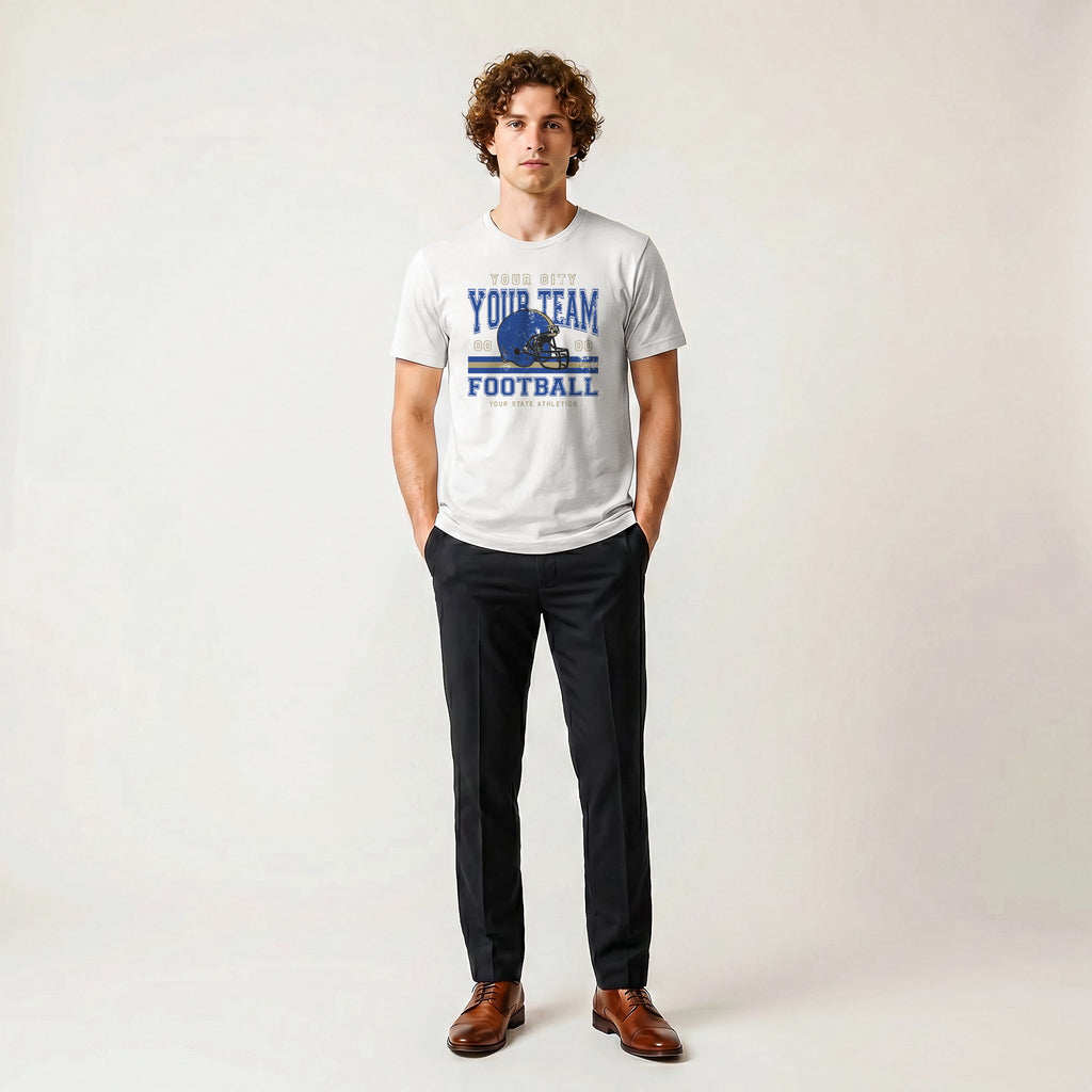 Football Team Varsity - Custom City/Team/State/Est. T-Shirt