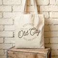 Historic Neighborhood - Custom City/Team/State/Est. Canvas Tote Bag