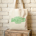 Old Americana - Custom City/Team/State/Est. Canvas Tote Bag