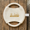 Retro - Custom City/State/Est. Canvas Rope Disc