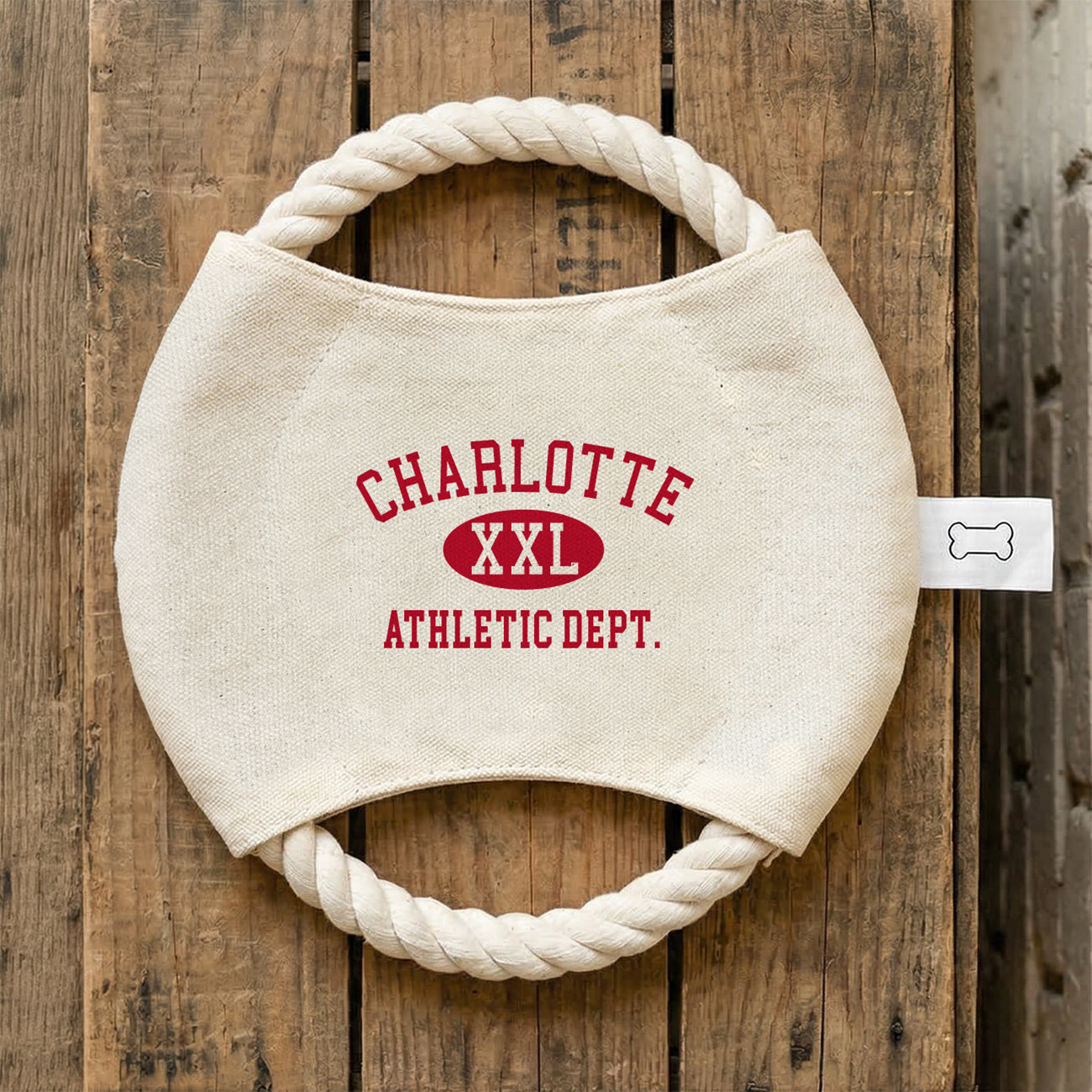 Athletic Department - Custom City Canvas Rope Disc