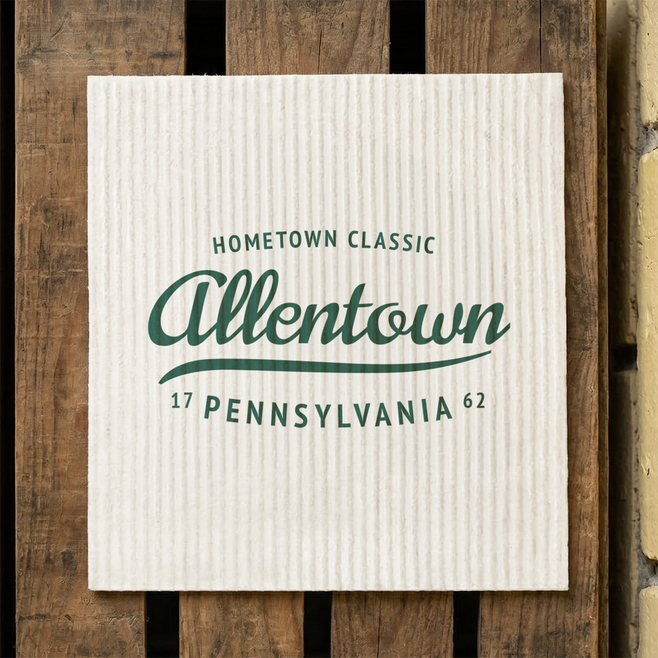 Hometown Loop - Custom City/State/Est. Swedish Dish Cloth