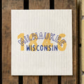 Two Color City - Custom City/State/Est. Swedish Dish Cloth