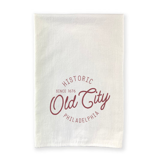 Historic Neighborhood - Custom Cotton Tea Towel