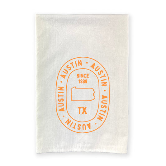 Hometown Loop - Custom Cotton Tea Towel