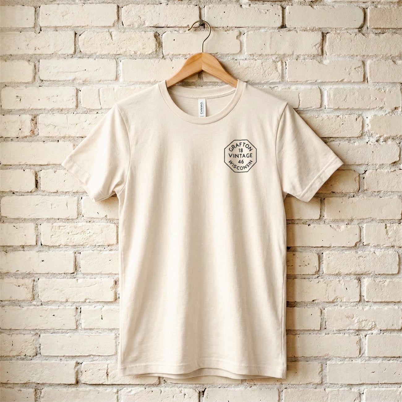 Vintage Octagon Stamp - Custom City/State/Est. T-Shirt