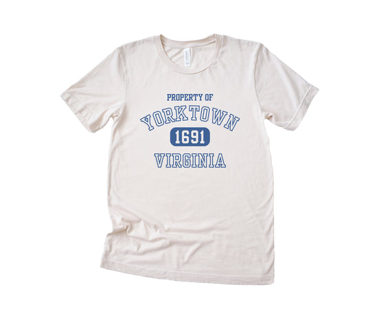 Vintage Varsity, Property of - Custom T-Shirt