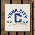 Vintage Classics - Custom City/State/Est. Swedish Dish Cloth