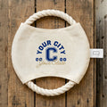 Vintage Classics - Custom City/State/Est. Canvas Rope Disc
